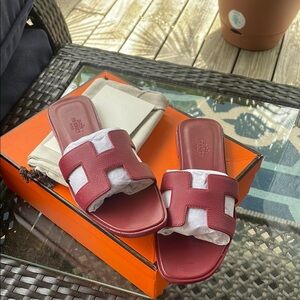 Rare sandals Hermes oran